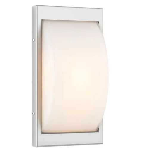 LCD Utendørs vegglampe 068SEN, Sensor, Stål, 33 cm, E27| Vegglamper Med Sensor