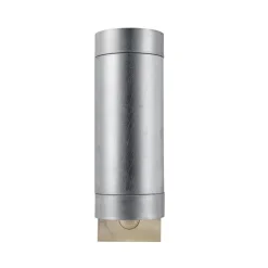 Nordlux Utendørs vegglampe Tin Maxi Double Sensor, galvanisert, IP54, GU10| Utebelysning Med Sensor|Utebelysning Med Sensor
