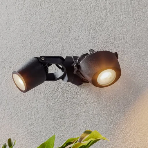 Fumagalli Utespot Minitommy, 2 lyskilder, CCT, svart/frost| Utespotter
