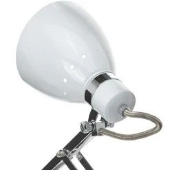 Steinhauer Uttrekkbar vegglampe Kordian i metall, hvit Outlet