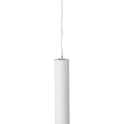 Lindby 48V Lumaro skinnesystem, pendel, rørpære, 3 lyskilder, hvit, CCT Online