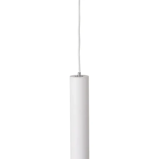 Lindby 48V Lumaro skinnesystem, pendel, rørpære, 3 lyskilder, hvit, CCT Online