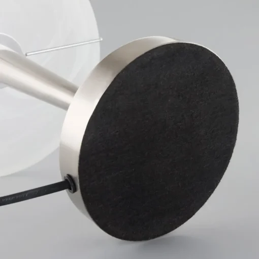 Lindby Vakker bordlampe Viola, nikkel matt| Bordlamper