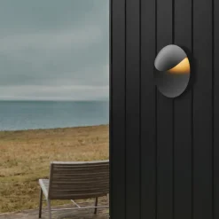 Nordlux Valopin Seaside LED utendørs vegglampe, svart| Led-Utendørs