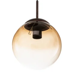 Globo Varus glasshengelampe i rav, 3 lyskilder Ø 51 cm Sale