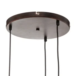 Globo Varus glasshengelampe i rav, 3 lyskilder Ø 51 cm Sale