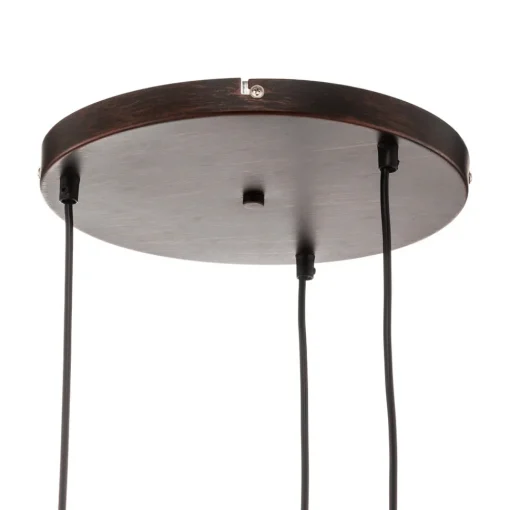 Globo Varus glasshengelampe i rav, 3 lyskilder Ø 51 cm Sale