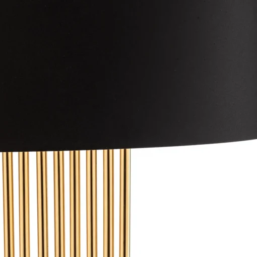 Opviq Vegglampe 616-A, svart med gylne stenger Clearance