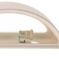 SOLLUX LIGHTING Vegglampe Bow opp/ned i keramikk, hvit, bredde 38 cm| Design- Og Hotellbelysning|Vegglamper