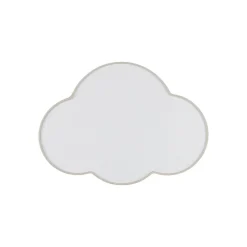 TK Lighting Vegglampe Cloud, beige, 43 cm bred, tekstil, sky, E27| Vegglamper
