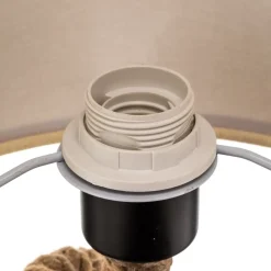 ONLI Vegglampe Corda med tekstilskjerm og tau-dekor| Design- Og Hotellbelysning|Vegglamper