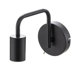 Trio Lighting Vegglampe Diallo uten skjerm matt svart| Vegglamper