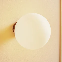 ALDEX Vegglampe Dione, veggfeste svart Discount