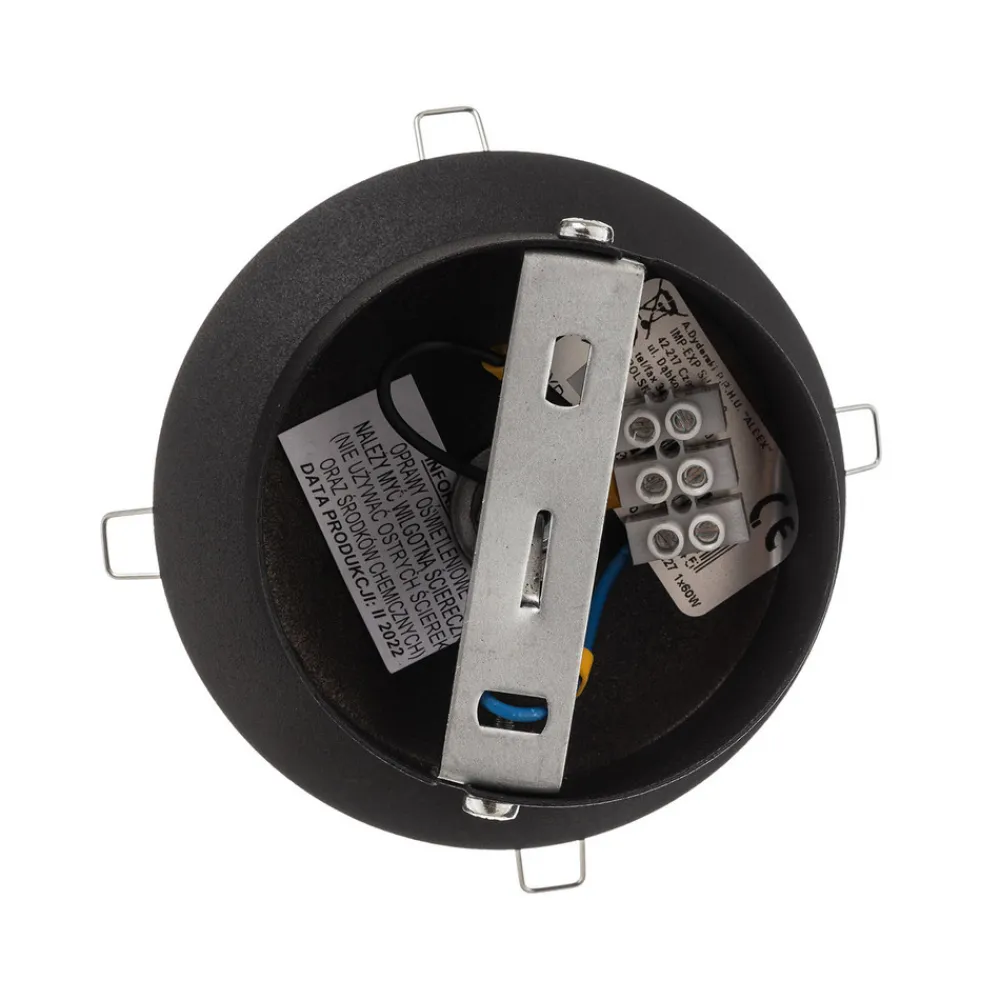 ALDEX Vegglampe Dione, veggfeste svart Discount