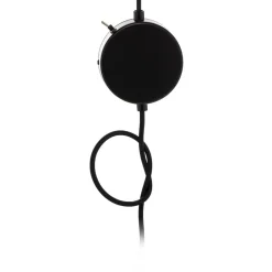 Nowodvorski Lighting Vegglampe Dover med stikkontakt, svart, 1 lyskilde| Vegglamper