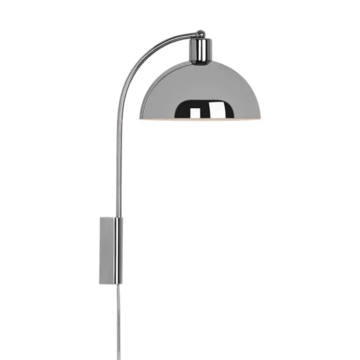 Nordlux Vegglampe Ellen 20 med kabel + støpsel, krom Outlet