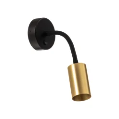 Nowodvorski Lighting Vegglampe Eye Flex S, messing