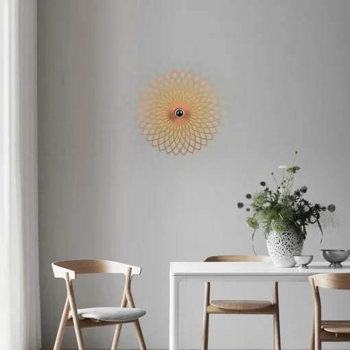 Opviq Vegglampe Fellini MR-988 hullmønster Ø50cm kobber Best