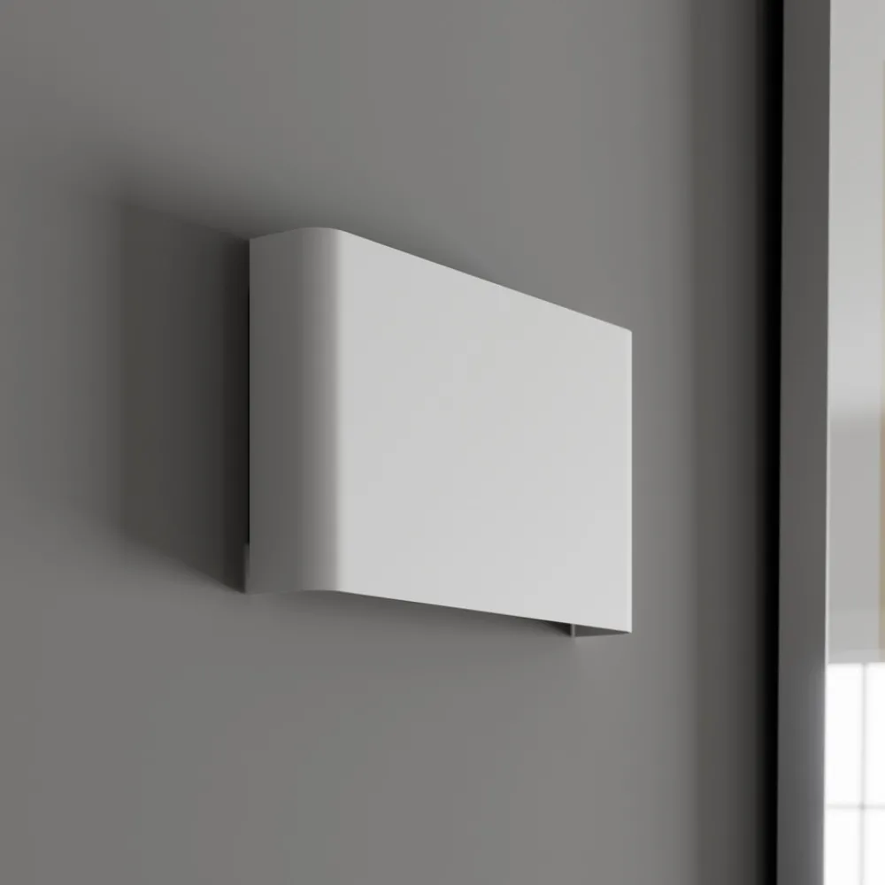 Nowodvorski Lighting Vegglampe Haga, hvit, metall, G9, opp/ned, 25,5 cm bred Clearance