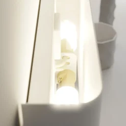 Nowodvorski Lighting Vegglampe Haga, hvit, metall, G9, opp/ned, 25,5 cm bred Clearance