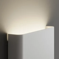 Nowodvorski Lighting Vegglampe Haga, hvit, metall, G9, opp/ned, 25,5 cm bred Clearance