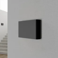 Nowodvorski Lighting Vegglampe Haga, sett med 3, grafitt, G9, opp/ned, 15 cm høy| Design- Og Hotellbelysning|Vegglamper