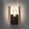 JUST LIGHT. GmbH Vegglampe i tømmer laget av tre| Vegglamper