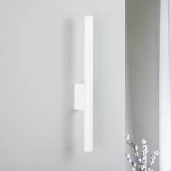 Nowodvorski Lighting Vegglampe Laser, hvit New