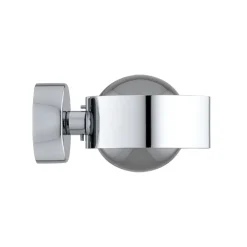 Argon Vegglampe Mado, stål kromfarget, glass røyk, 1 lyskilde Online