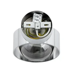 Argon Vegglampe Mado, stål kromfarget, glass røyk, 1 lyskilde Online