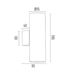 Argon Vegglampe Marion, 2 lyskilder, gullfarget| Vegglamper