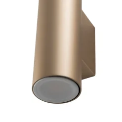 Argon Vegglampe Marion Plus, gull, GU10, stål, høyde 18 cm| Vegglamper