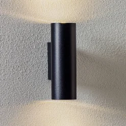 Trio Lighting Vegglampe Marley 2 lyskilder svart| Design- Og Hotellbelysning|Vegglamper