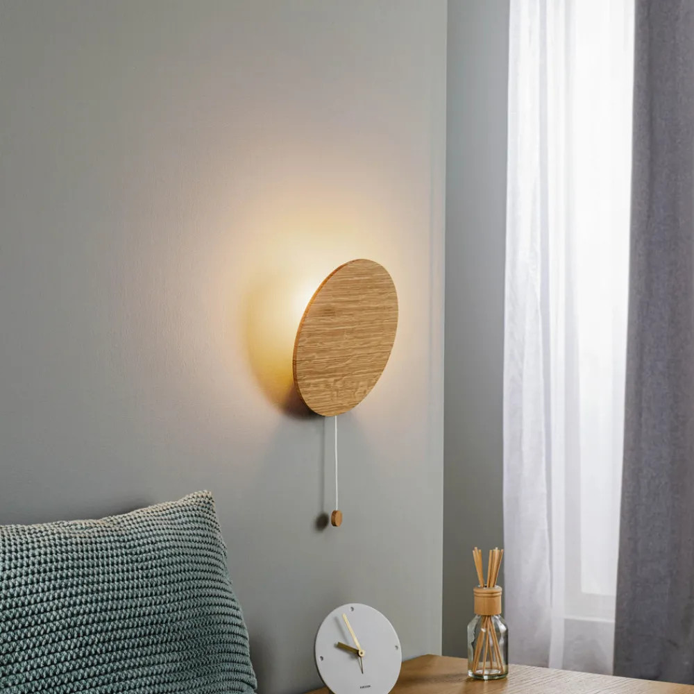 Nowodvorski Lighting Vegglampe Minimal i eik Clearance