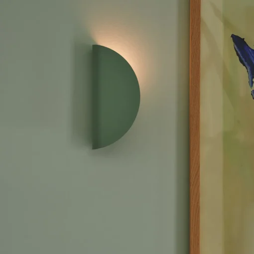 Nordlux Vegglampe modell 2110, metall, grønn Hot