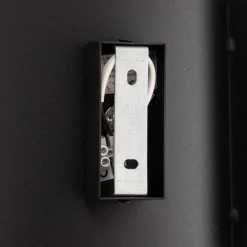 SOLLUX LIGHTING Vegglampe Pako av to stålplater i svart| Vegglamper