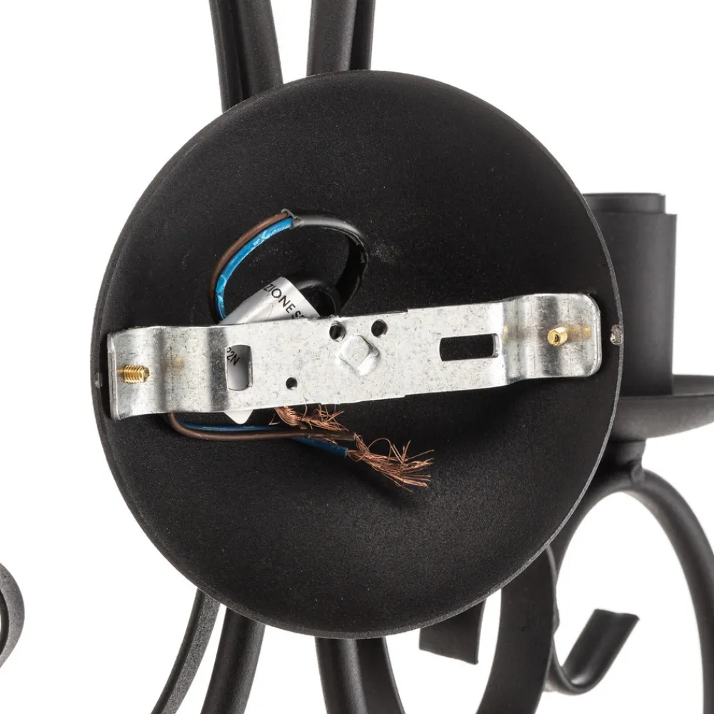 ONLI Vegglampe Pompei, 2 lyskilder, svart Clearance