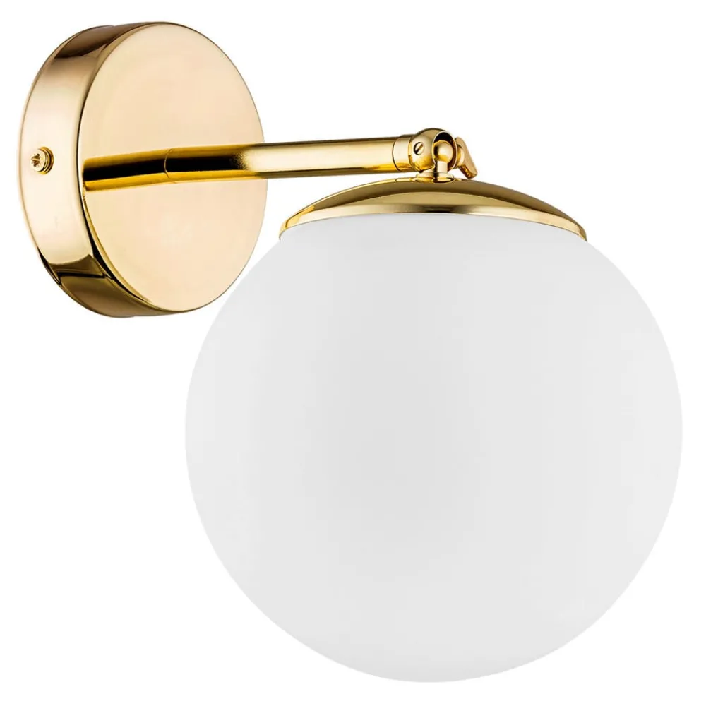 Argon Vegglampe Sala med kuleformet glass, 1 lyskilde| Vegglamper