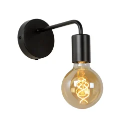 Lucide Vegglampe Scott, svart