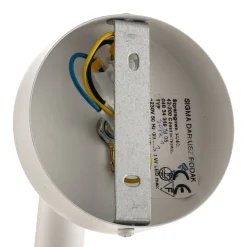 SIGMA Vegglampe Sopel Høyde 15 cm, hvit| Vegglamper