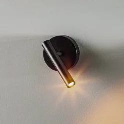 SIGMA Vegglampe Sopel Høyde 15 cm, svart| Vegglamper