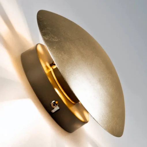 Brilliant Vegglampe Sunset gull-antikk| Vegglamper