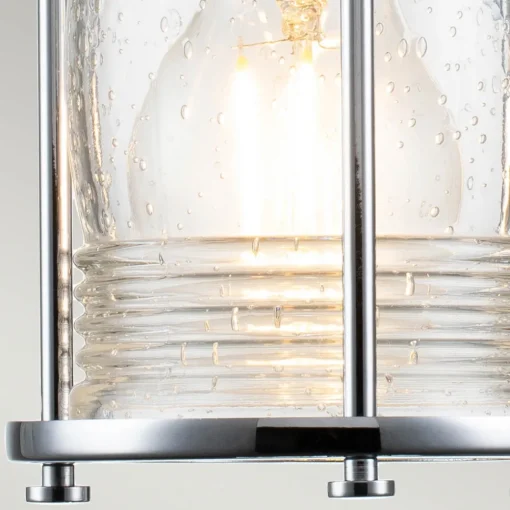 KICHLER Vegglampe til bad Ashland Bay, 1 lyskilde, krom Online