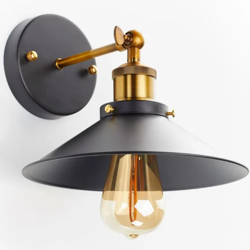 Globo Vegglampe Viktor i industriell stil New
