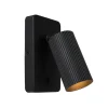 Lucide Veggspot Clubs, 1 lyskilde, svart| Vegglamper