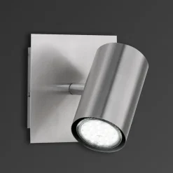Trio Lighting Veggspot Dora med regulerbar spott - nikkel matt.| Spotter I Tak