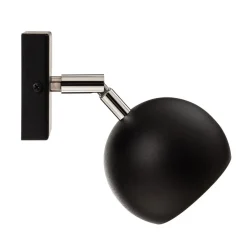 SOLLUX LIGHTING Veggspot Flame i stål, svart| Spotter I Tak