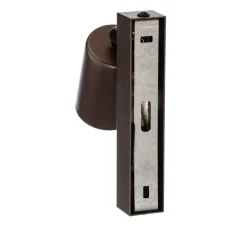 TK Lighting Veggspot Top, justerbar, bryter, brun, 1 lyskilde| Spotter I Tak|Vegglamper