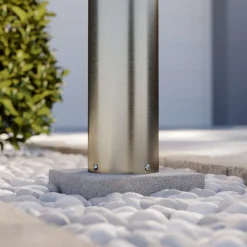 Arcchio Veilampe Caramia, stål, saltvannsresistent| Kommersiell Utebelysning|Gatebelysning Med Sensor