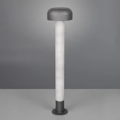 Trio Lighting Veilampe Fraser, grå/betonlook, aluminium, IP54, høyde 84,5 cm Discount